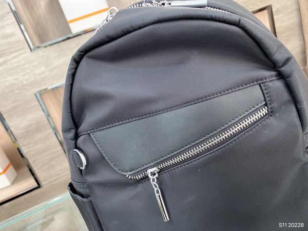 

pochette accessories designer bags 5pcs l flower pattern leather purses shoulder crossbody bag backpack size:23 31cm1, Black