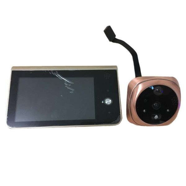 

wifi 4.3 inch visible home cat eye doorbell smartphone intercom video anti-theft surveillance bell