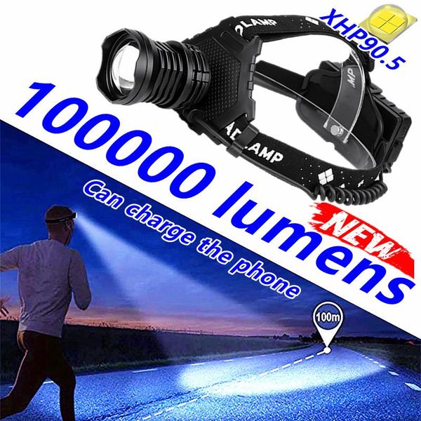 

headlamps 700000 lm xhp90.5 led headlamp super powerful headlight usb 18650 rechargeable xhp70 head xhp50.2 hunting torch