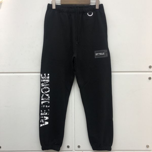 

2021 new incomplete letters we11done sweatpants men women jogger drawstring pants apricot welldone trousers zwtf, Black
