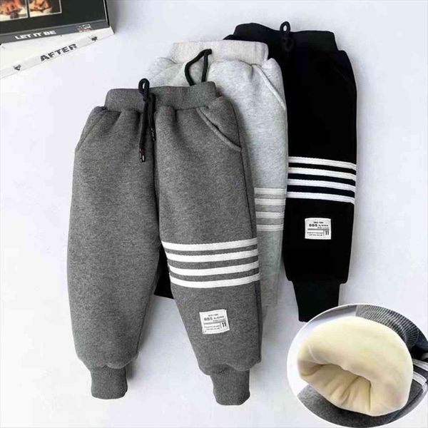 

girls boys pants winter children sprots warm cotton toddler down trousers kids leggings clothing, Blue