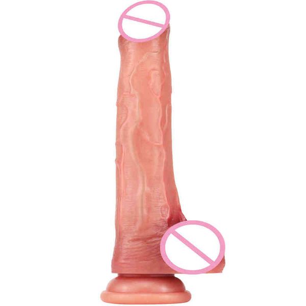 NXY Dildos Anal Brinquedos Zhenyanggen No 11 Líquido Silicone Composição Pênis Super Simulação Grande e Grosso Falso Adulto Produtos de Sexo Feminino 0225