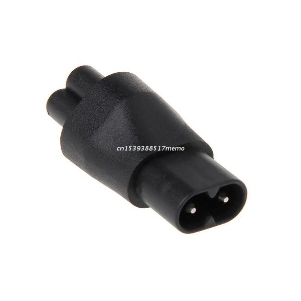 

smart power plugs iec 320 c5 3-pin female to c8 2-pin male plug converter supply adapter dropship