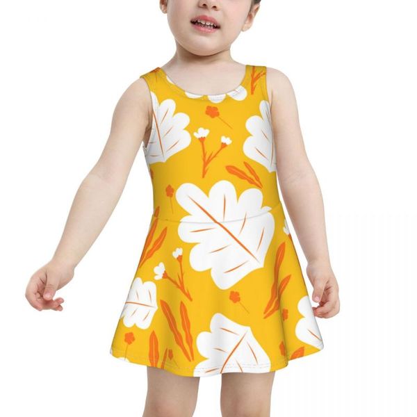 

clothing sets girls dress swimsuit polyester made of high-quality high-stretch fabric soft and breathable suitable for swimming beach, White