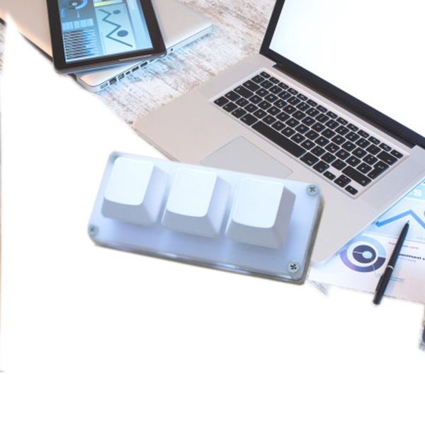 

keyboards osu keyboard macropad usb mini mechanical 3 key macro keypad for raspberry pi android window shortcut