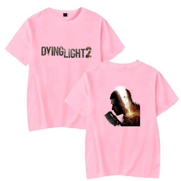 

men's t-shirts wawni dying light 2 t shirt game round neck harajuku short sleeved unique tshirt fashion casual tee summer clothes, White;black