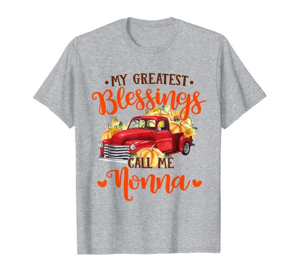 

my greatest blessings call me nonna grandma thanksgiving t-shirt, White;black
