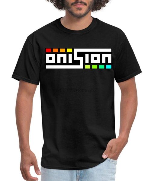 

men's t-shirts onision logo t-shirt, White;black