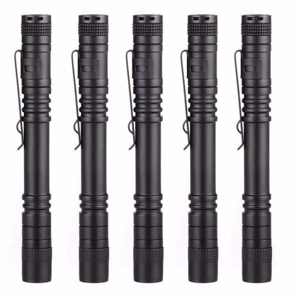 

bike lights 5pcs xpe-r3 1200lm led 13.3cm lamp mini pocket torch outdoor sport bicycle accessories p#