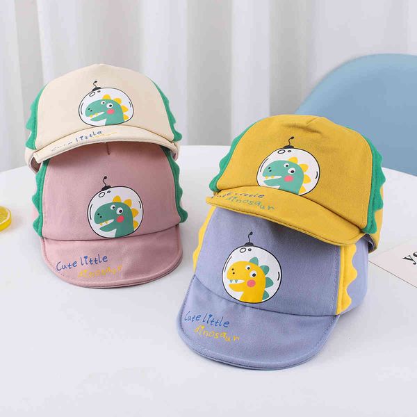 

children's duck tongue new 6-30 month baby hat spring autumn thin cute boy and girl soft edge baseball, Yellow