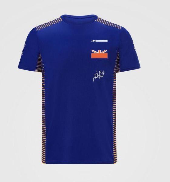 

2021 summer f1 world formula one team polyester quick-drying t-shirt large size customizable outdoor sports shirt