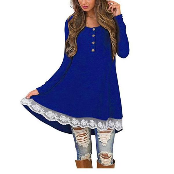 

casual dresses 2021 women dress womens mini costume ladies button long sleeve autumn winter female, Black;gray