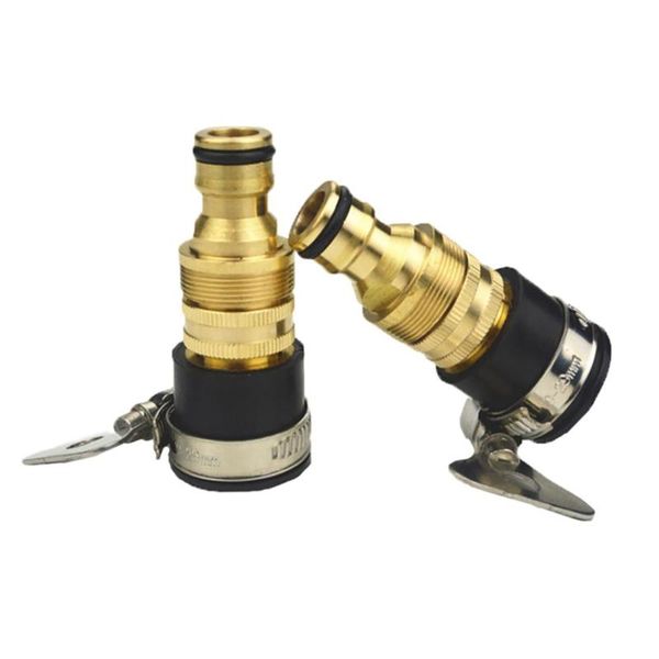 

watering equipments 1set universal car wash water gun pipe full copper joint multi-function quick connect faucet connection accessories