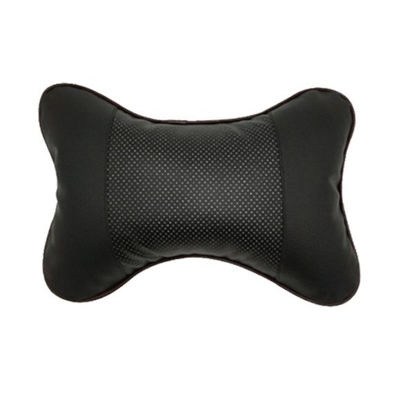 

seat cushions car home comfortable dual-use denny leather headrest interior bone neck pillow breathable massage