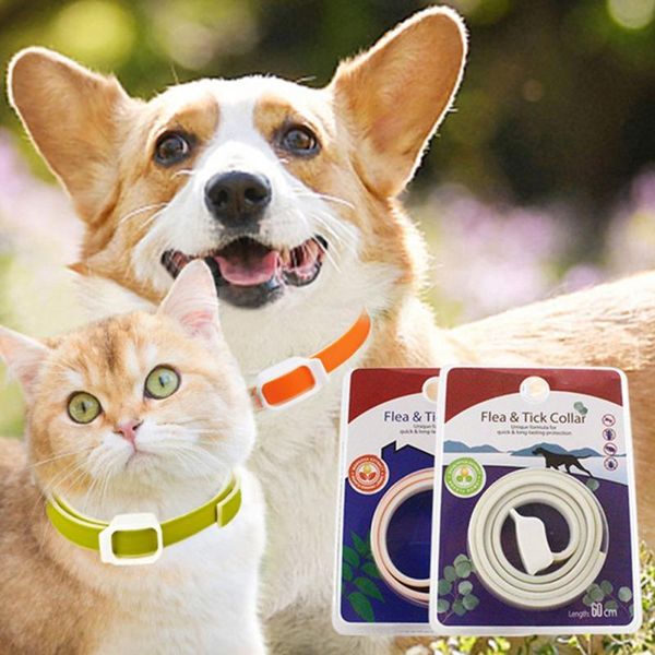 

cat collars & leads 1pcs pet collar insect repellent fleas to prevent lice for cats dog flea tick treatment prevention supplies