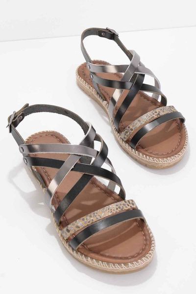 

sandals black genuine leather women 's k05684800003