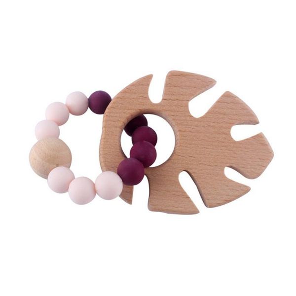 

pacifiers# teething pacifier clips with safe abs beads silicone chain holder for nipples baby chew toys