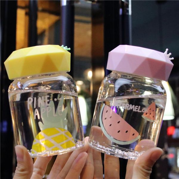 

water bottles lovely girl glasses cup heart small glass