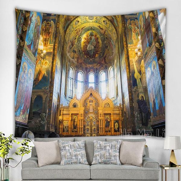 

tapestries christian tapestry church religious bedroom living room home dorm decor