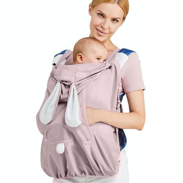 

carriers, slings & backpacks baby carrier cover hooded stretchy cloak multifunctional cartoon wrap sling windproof born stroller blanket