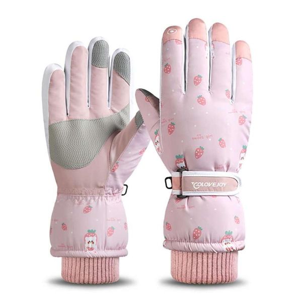 

ski gloves 2021 non-slip riding autumn winter women's warm outdoor waterproof full finger touch screen skiing