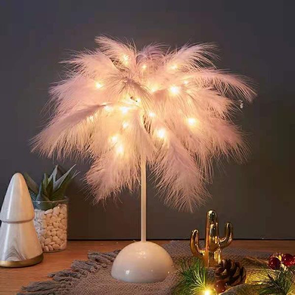 

other home decor led star table lamp decoration wood ball light dimmable linen rattan lampshade usb bedroom bedside night l