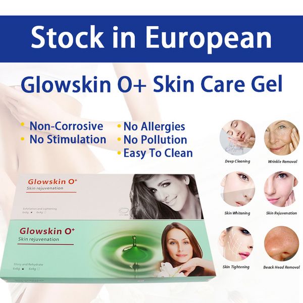 RF-Gerätebestand in Spanien Top-Pick Tiefenreinigung Hautverjüngung und Aufhellung Glowskin O Care Gel Bubber Produkt Lumispa Nuskin Kit