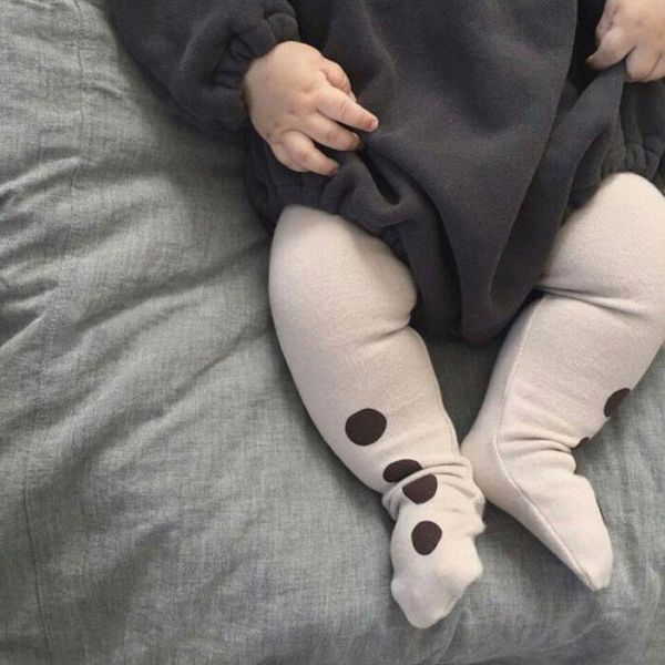 

autumn baby cottonsock big pp pantyhose boys and girls lovely dots elastic pants tights infant pantyhose baby, Blue