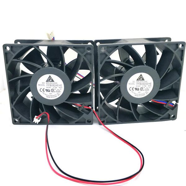 

fans & coolings delta 9cm 92*92*38mm 9238 24v 0.75a ffb0924ehe 2,3wire f00 r00 cooling fan