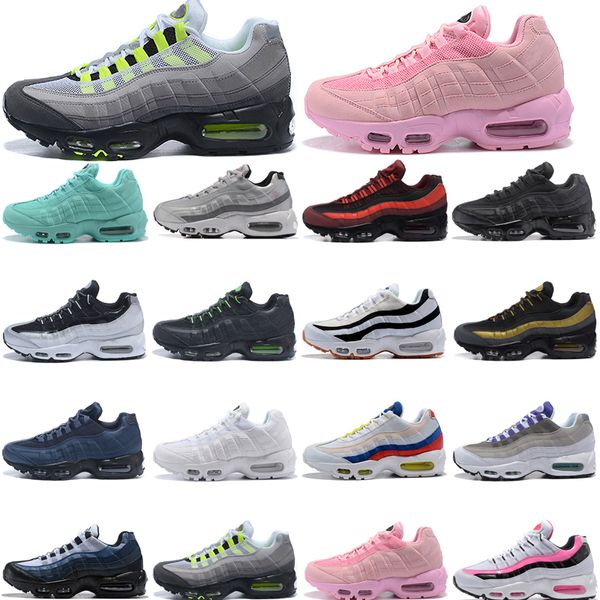 

wholesale men women running shoes mx 95 black green white gold blue corduroy grape patch og neon pink suede rose what the yellow outdoor tra