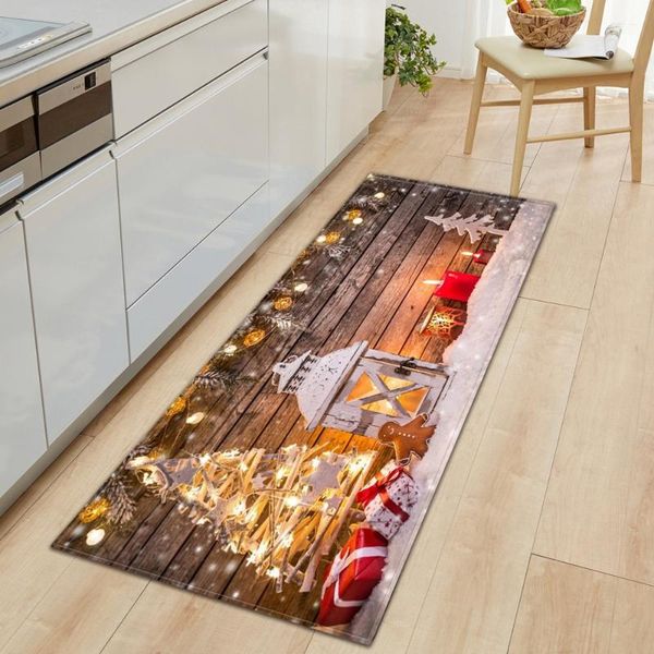 

carpets christmas kitchen rug home entrance doormat living room bedroom children decoration carpet hallway bathroom anti-slip floor mat