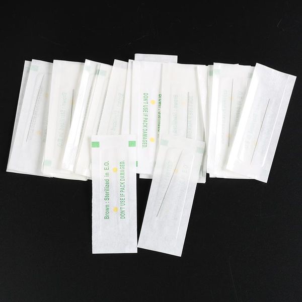 

tattoo needles 500pcs permanent makeup 1rl sterilized disposable eyebrow