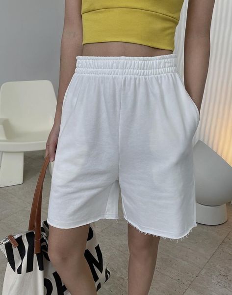 

women's shorts summer woman fashion sport chick model cotton, White;black