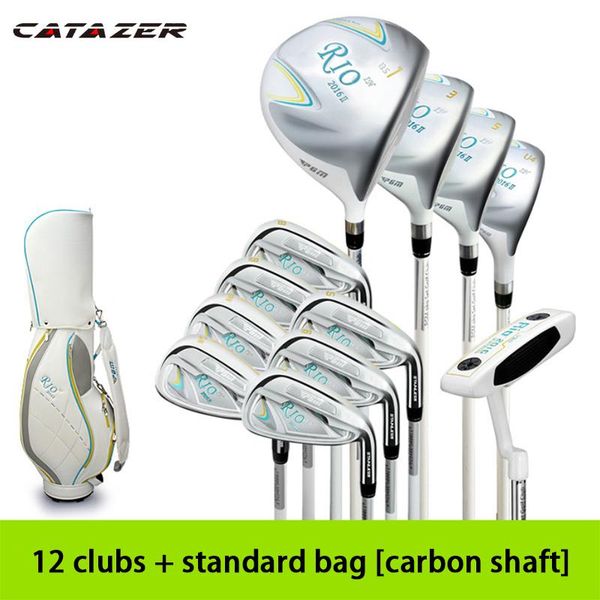 

complete set of clubs catazer golf court practice ladies full half
