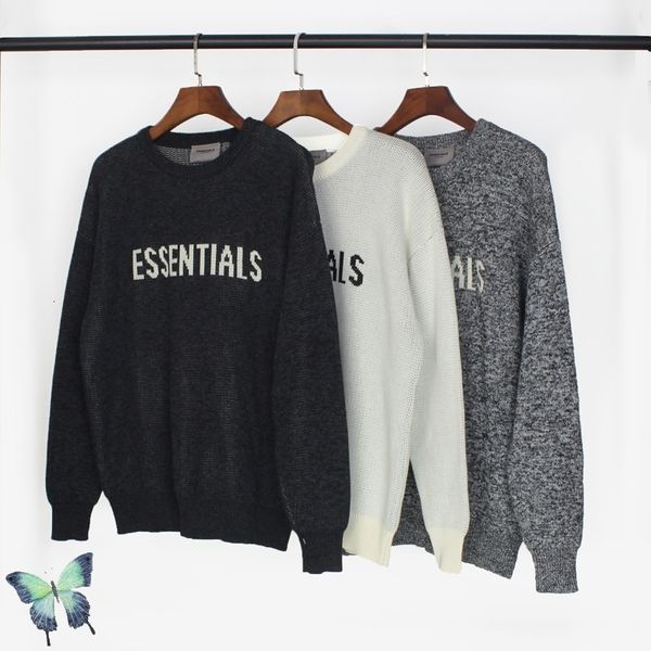 

new street 2021 round neck pullover 100%cotton sweater ufbz t4e6, White;black