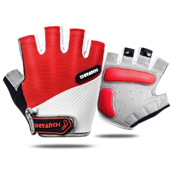 

cycling gloves g92f half finger bicycle anti slip absorbing pad mittens, Black