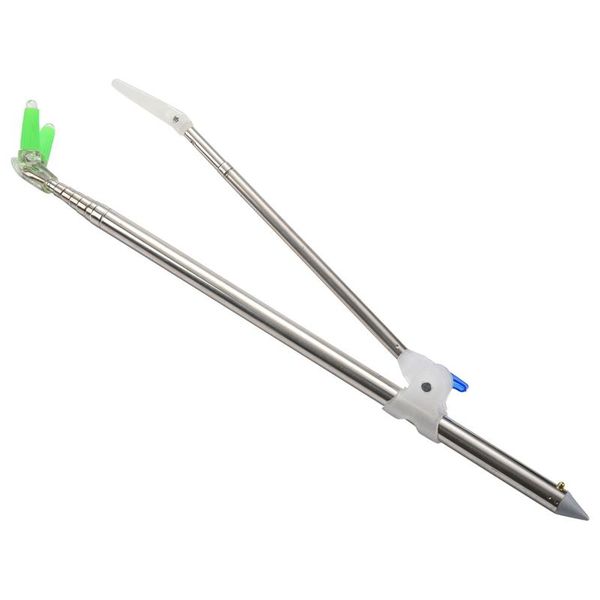 

boat fishing rods holder 2.1m 40cm2 sections adjustable stainless steel rod pole rack v bracket support stand