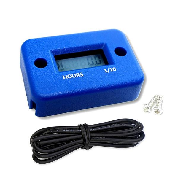 

timers motorcycle hour meter with battery timer inductive moto digital jet ski accumulator working gauge