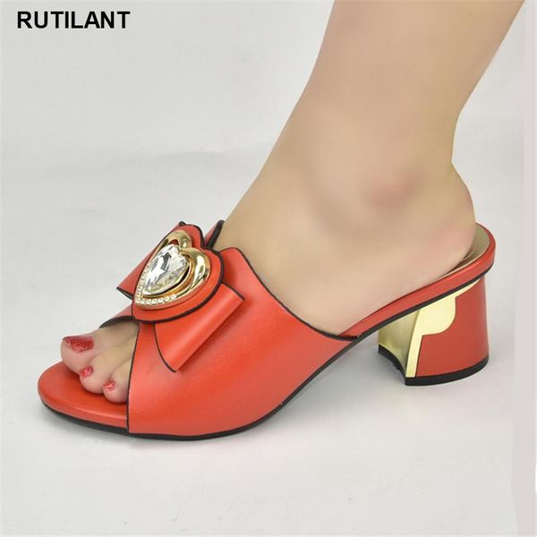 

dress shoes style italian party decorated with big rhinestone women's ladies open toe design, Black