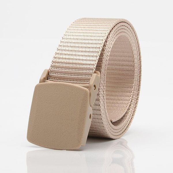 

Belts 2021 Outdoor Tactical Sports Belt For Men And Women Canvas Quality Quick-drying Plastic Anti-allergy Drop, Black;brown