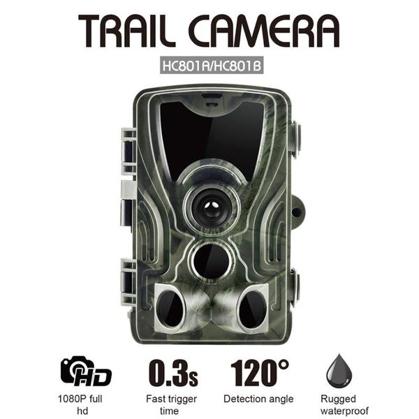 

ht001b hc801a trail camera 850nm ir led 1s trigger time wild hunting cameras night vision wildlife animal p traps camera