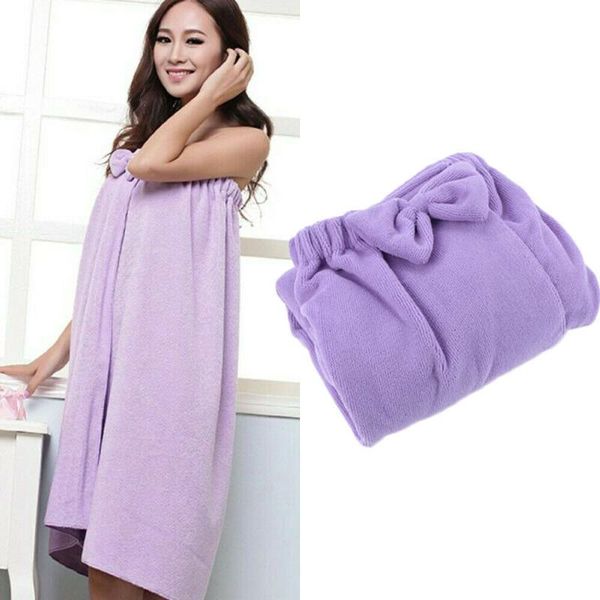 

towel 2021 women microfiber body wrap bath shower spa robe 140 x 75cm