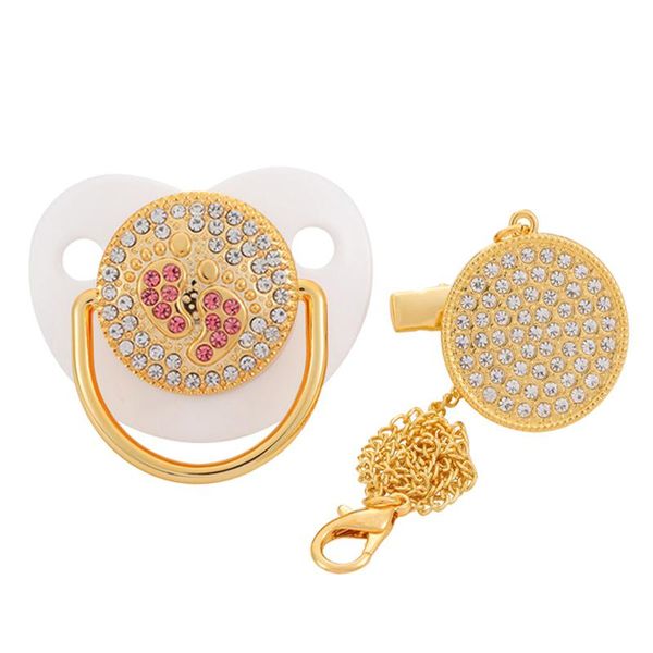 

pacifiers# blingbaby luxury feet dummy rhinestone bling baby pacifier soother