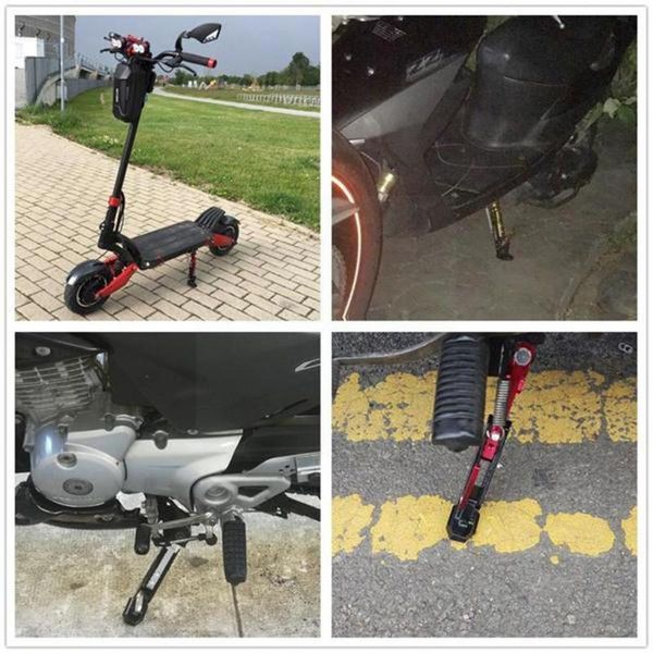 

other motorcycle parts adjustable kickstand foot side stand cnc parking aluminum alloy kick motorbike bracket y1g5