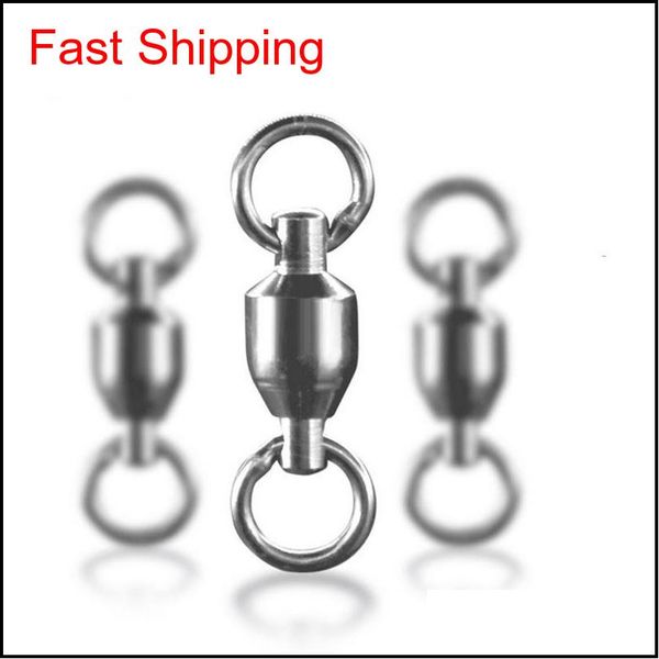 

single melt ring swivel high speed fishing ball bearing metal stainless steel fishings tackle ne qylzui garden2010