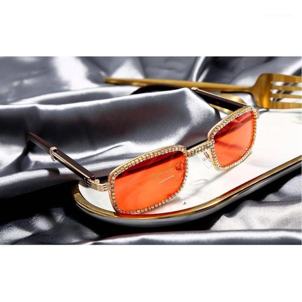

sunglasses colorful small rectangle rhinestone women punk diamond sun glasses eyeglasses men clear lens vintage shades fml, White;black