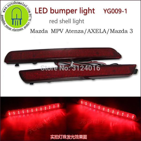 

2pc x rear bumper light for mpv miguel atenza axela 2 3 8 model yg009