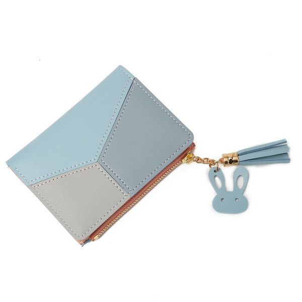 

salesalenew on on women short cute women's wallets pu leather small sheet design girls dame rits wallet holder, Red;black