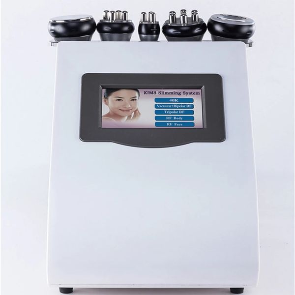

multifunctional 5 in1 ultrasonic vacuum 40k cavitation rf s shape body sculpting slimming machine salon equipment