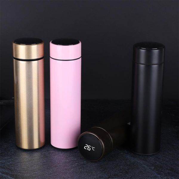 

water bottle led digital smart vacuum cup thermo stainless steel